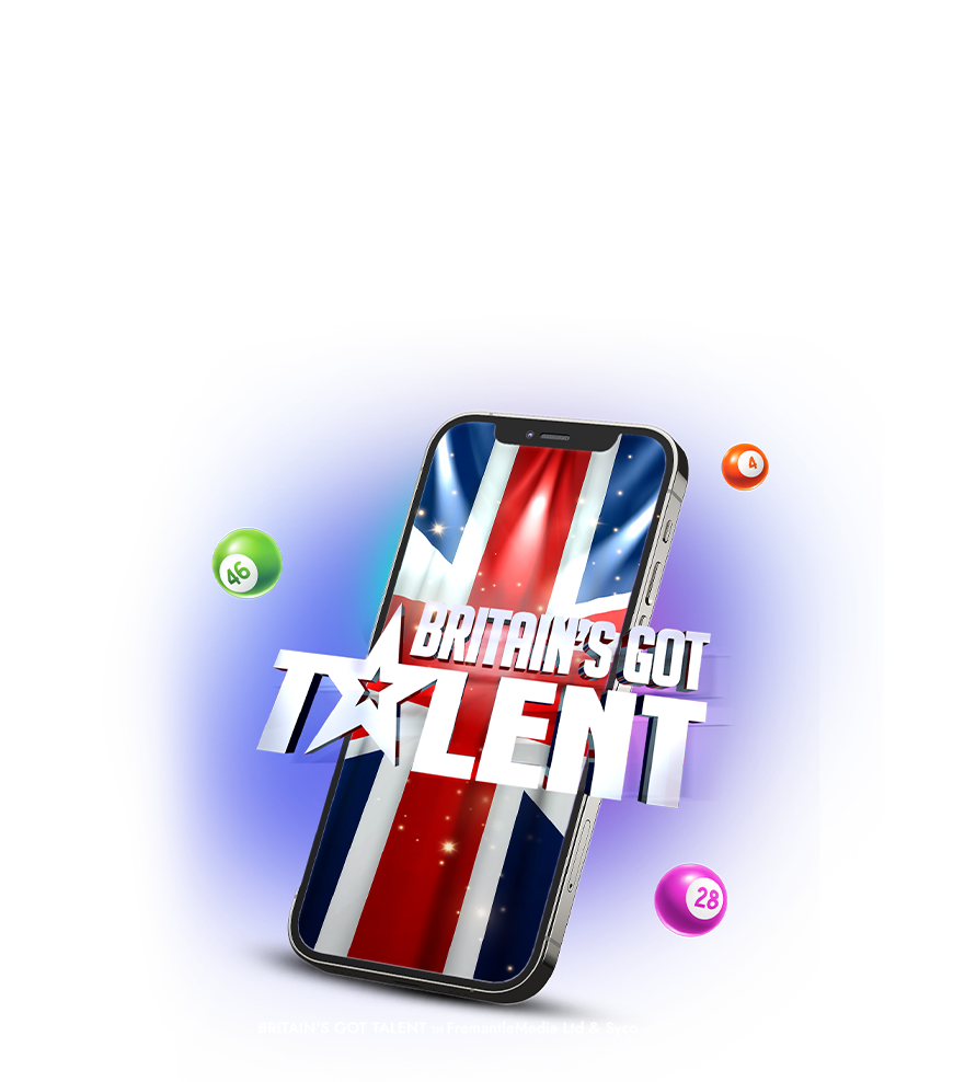 Woman holding phone playing Big Bass Vegas